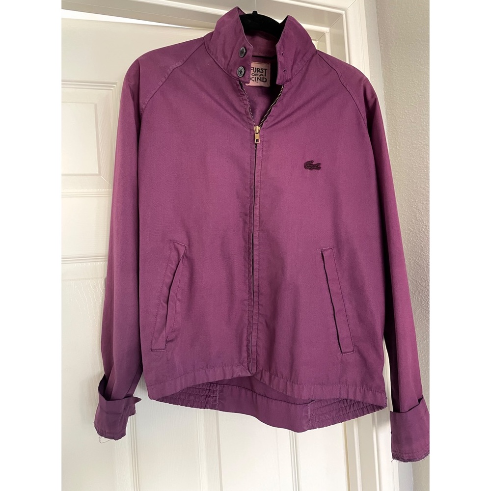Vintage Lacoste bomber jacket